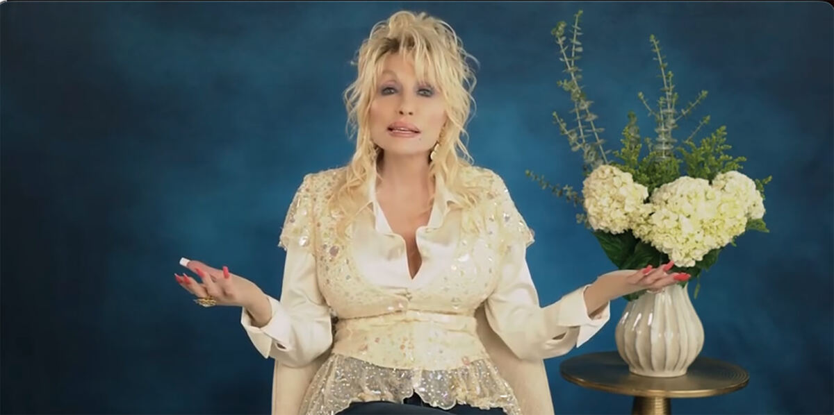 Dolly Parton appeared in good spirits in final appearance days before her death