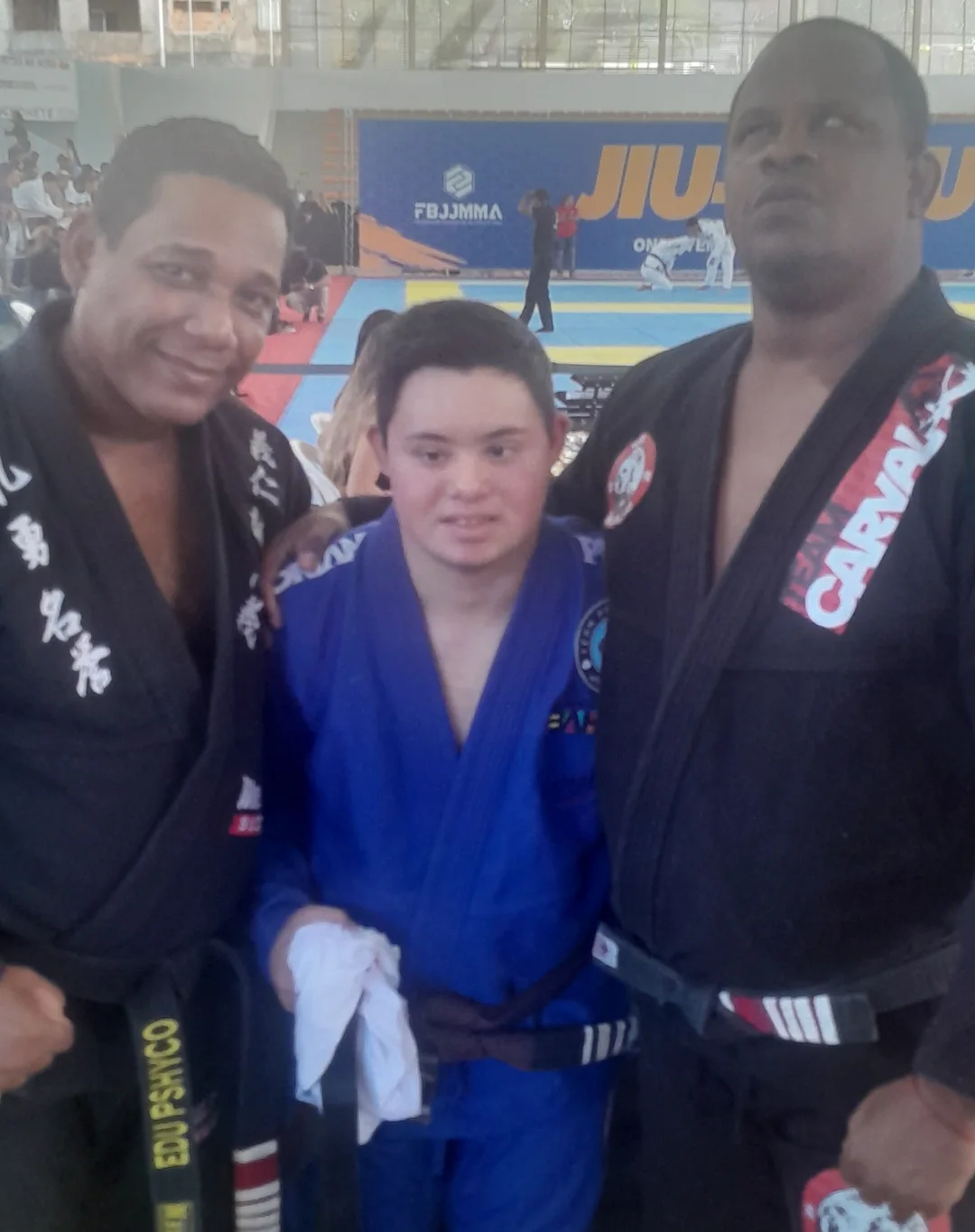 Brendan Ryan, a taekwondo athlete with Down syndrome competing at the national championships.