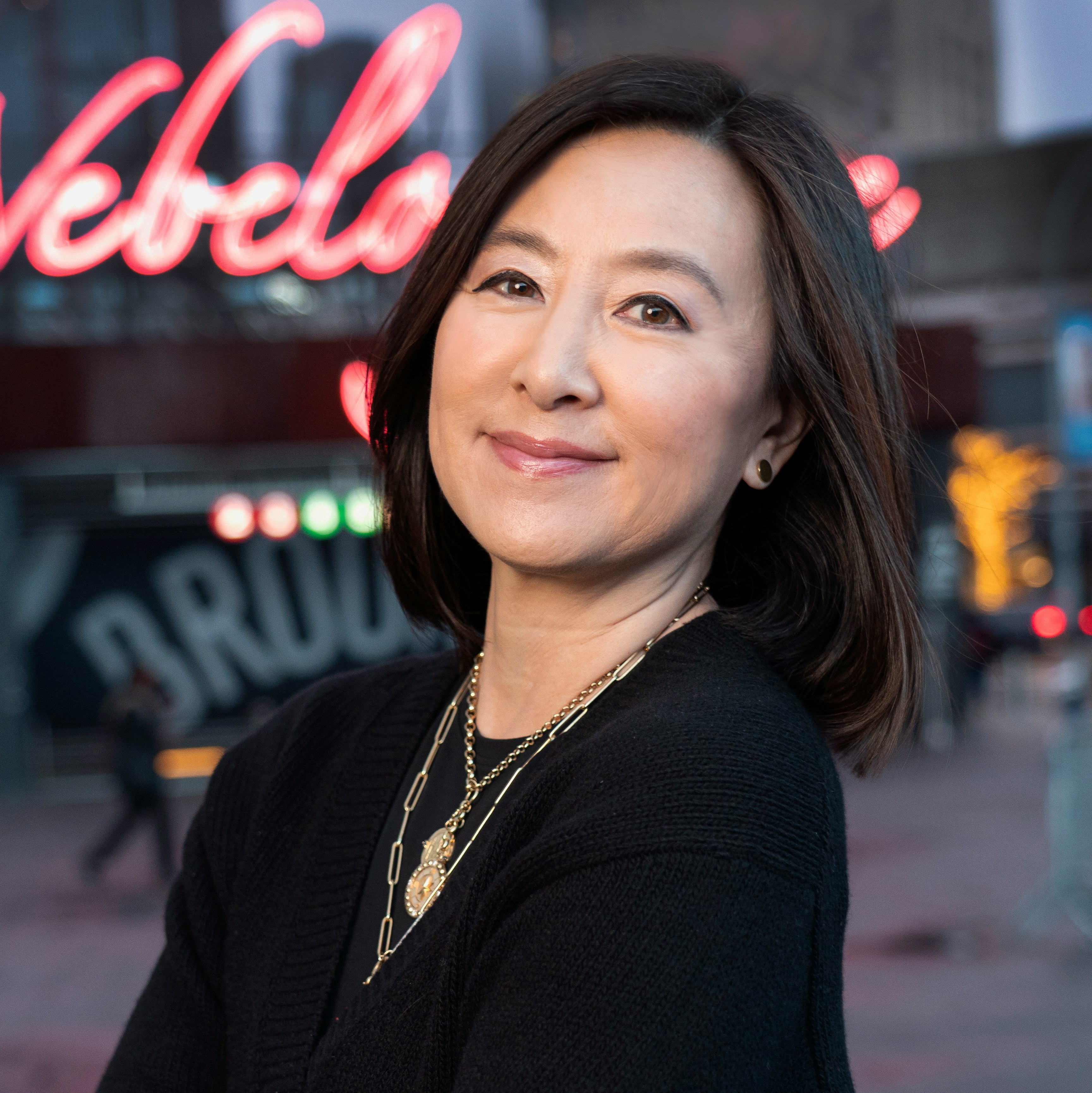 Clara Wu Tsai at a philanthropic or public event representing the Joe and Clara Tsai Foundation