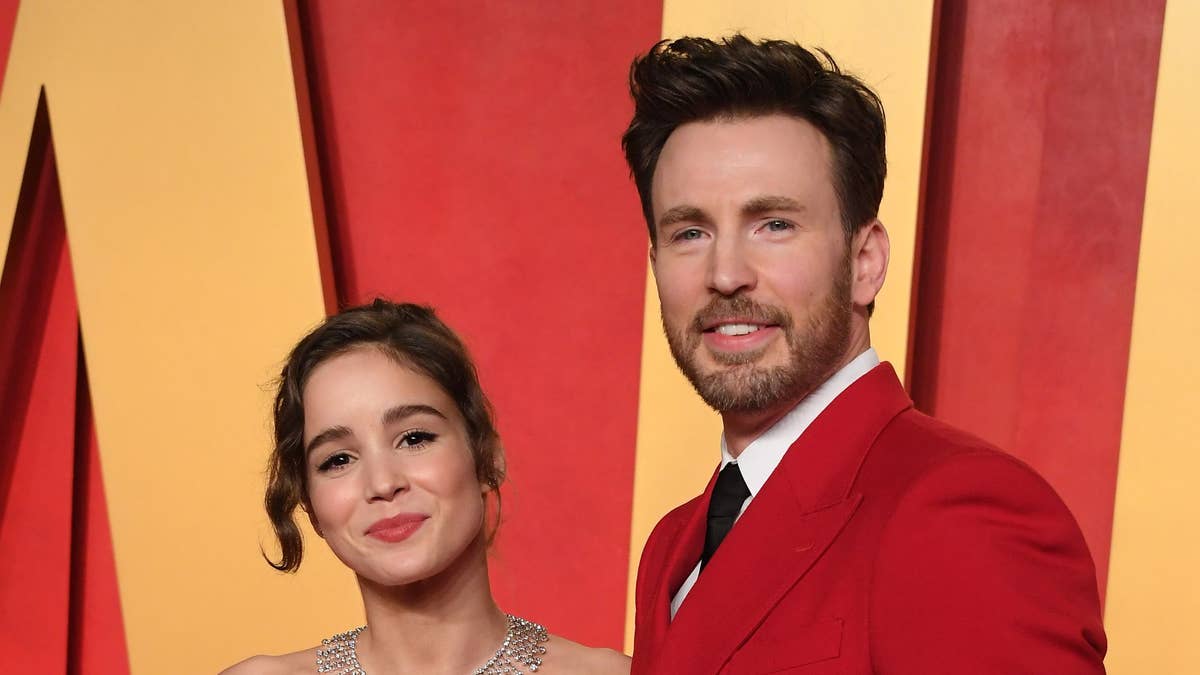 Chris Evans makes rare comment on becoming a dad to daughter with wife Alba Baptista