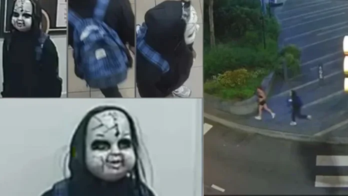 Suspect wearing Chucky mask allegedly harasses six people, asks female jogger ‘Are you ready to die?’