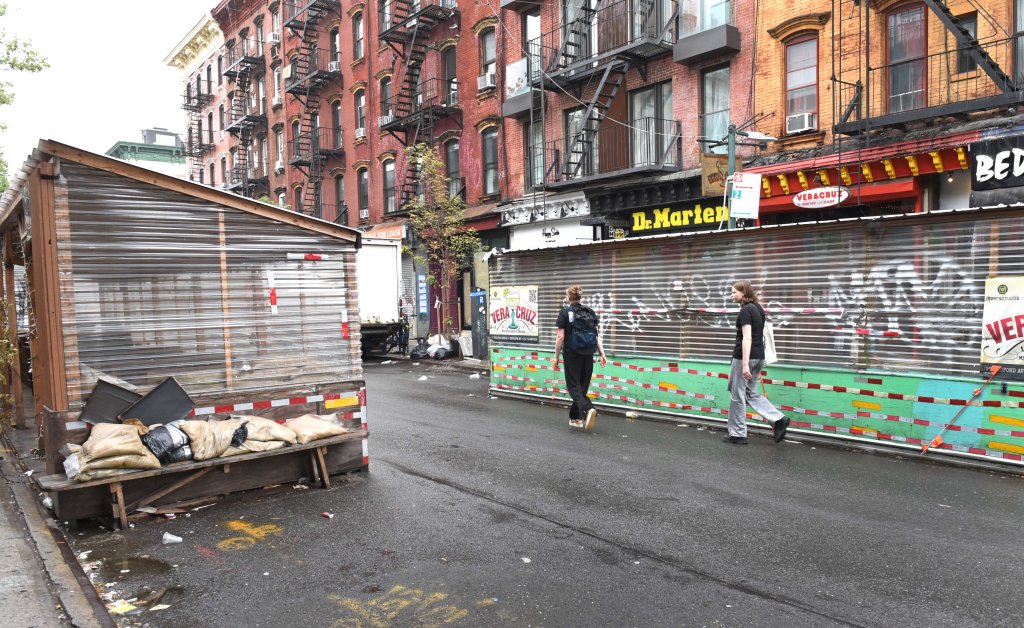 Ugh! NYC’s rat-attracting, traffic-snarling menace is back with a vengeance