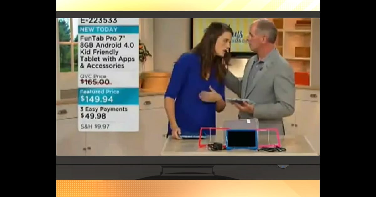 QVC host left mortified after hilarious on-air slip-up