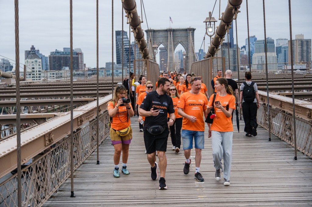 I was told I’d never walk again — now I’m trekking 6 million steps from the Brooklyn Bridge to the Santa Monica Pier