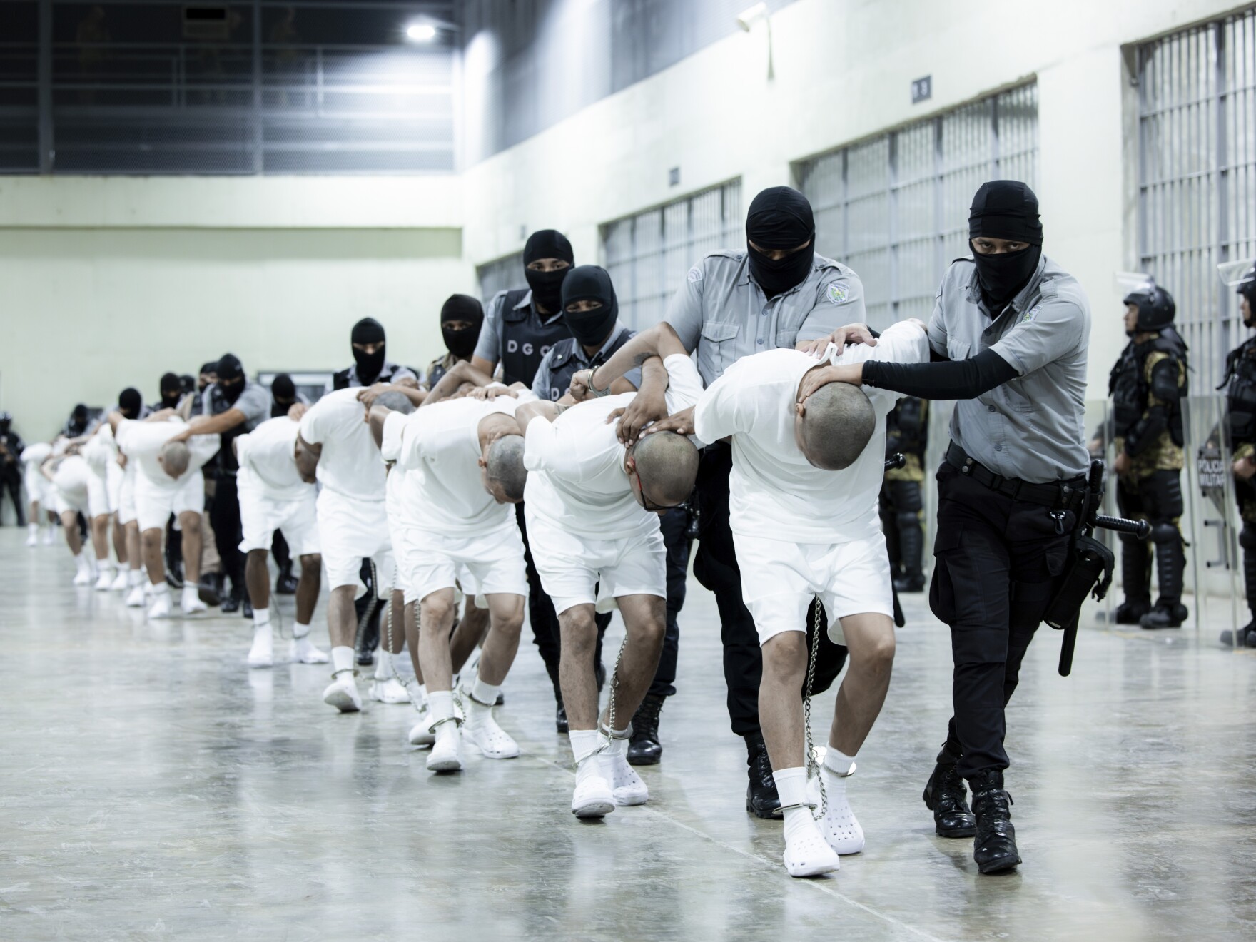 Photos show stark differences between 'world's strictest prison' and 'most humane' with yoga and chalet stays