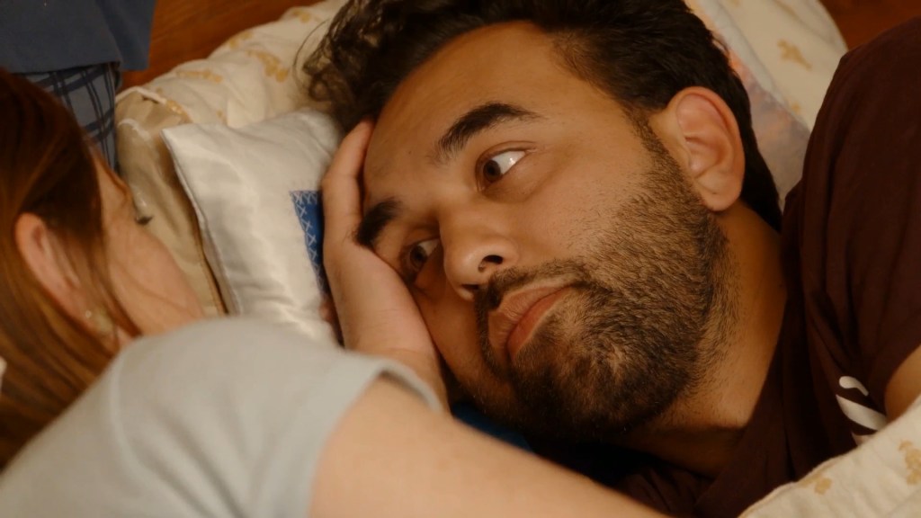 ‘90 Day Fiancé’: Catie asks Josh a wild question about threesomes the night before their wedding
