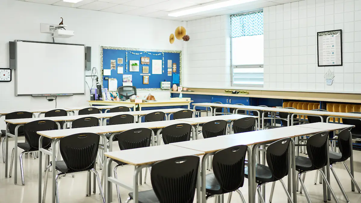 The incident took place at Underwood School in rural Minnesota during a security drill.