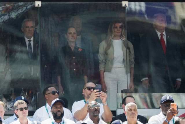 Melania Trump links up with IndyCar for foster kid scholarships — and a stylish new look