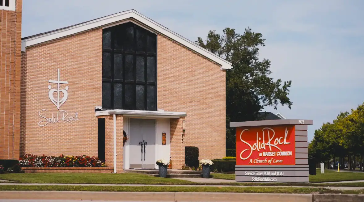 What happened to Solid Rock Church after JP Miller's wife's death