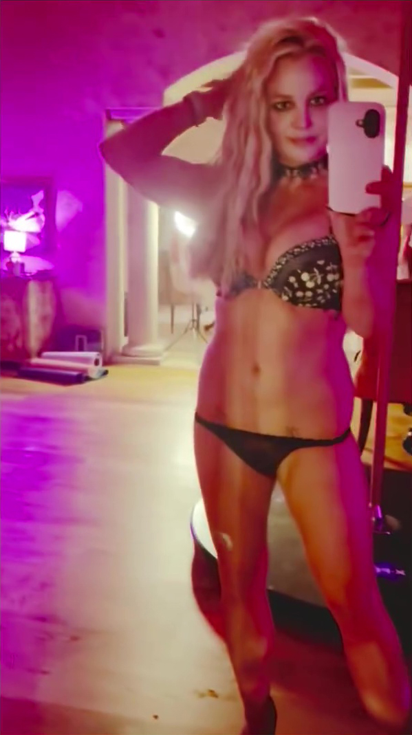 Britney Spears models lingerie while reflecting on feeling ‘like a robot’ during restrictive conservatorship