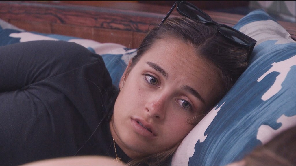 Lyric Medeiros in a confessional moment
