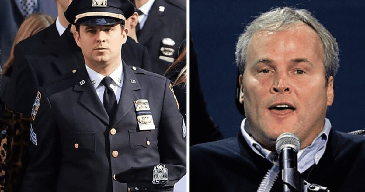Steven McDonald with Patti Ann and Conor in recent years