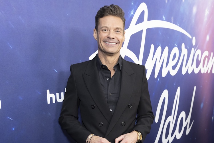 Ryan Seacrest, television host in his professional role