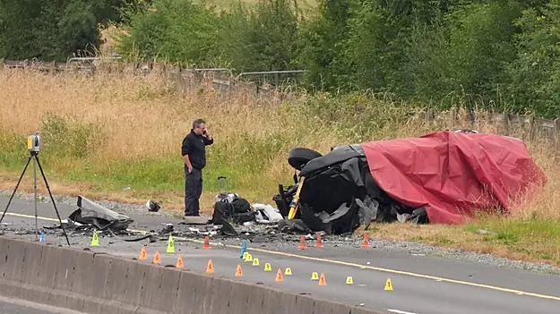 Three sisters left with 'catastrophic' injuries after crash with car driving wrong way down motorway
