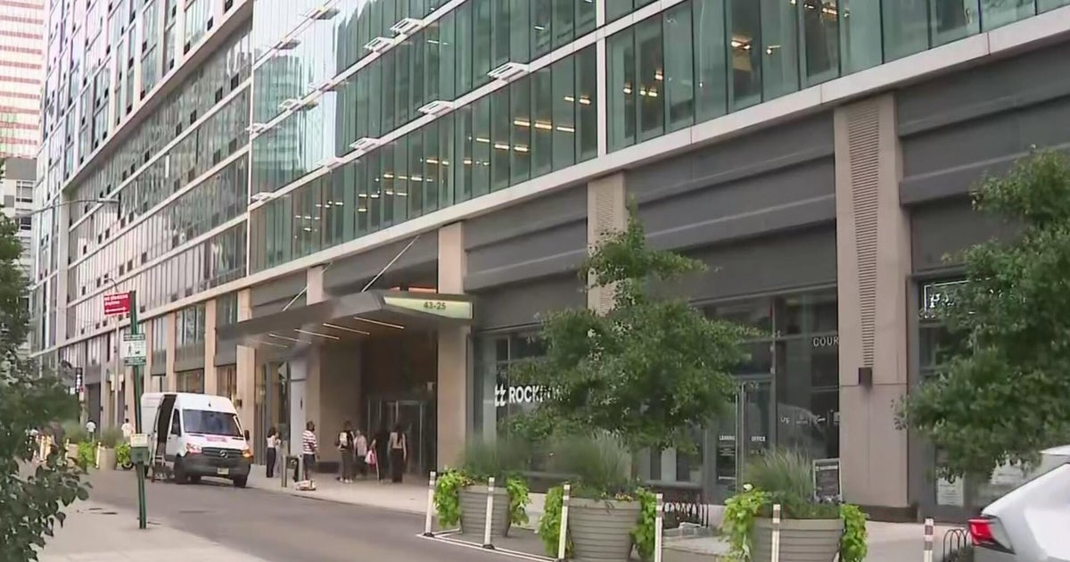 The Hayden building in Long Island City where the victim was found