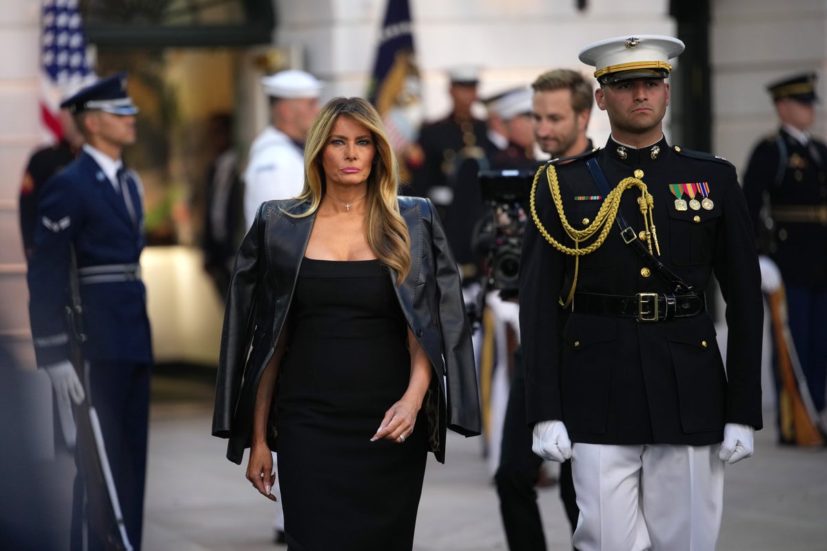 Melania Trump links up with IndyCar for foster kid scholarships — and a stylish new look