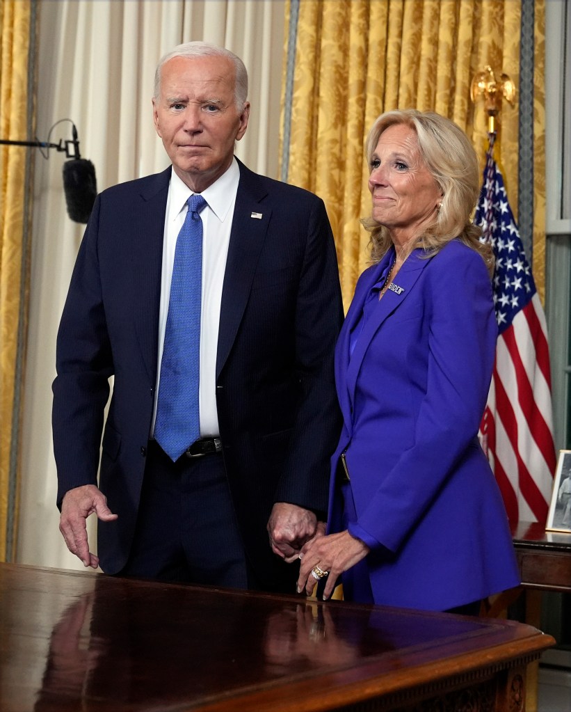 Jill Biden says husband should be remembered as ‘hero’ for dropping out — insists advisers pushed him to run for second term