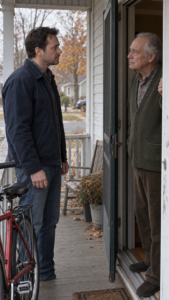 A scene from The Returned Bicycle.