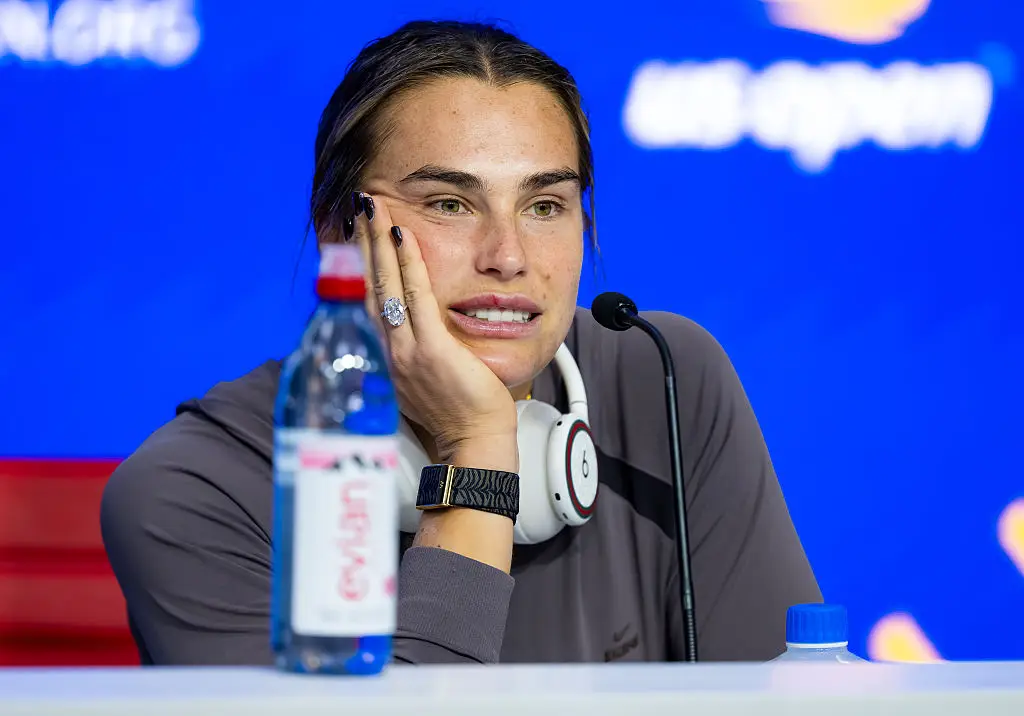 Tennis star Aryna Sabalenka snaps back at reporter at US Open after 'joke' question that she 'parties'