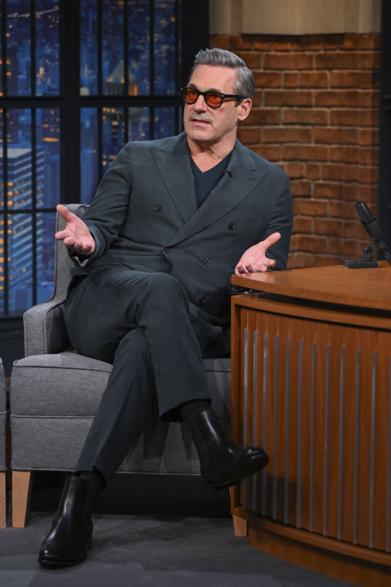 ‘Old dad’ Jon Hamm breaks silence on wife Anna Osceola’s pregnancy news