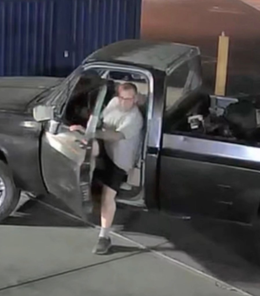 Moment brazen thief caught sucking $2,500 in gas from underground tanks at California gas station