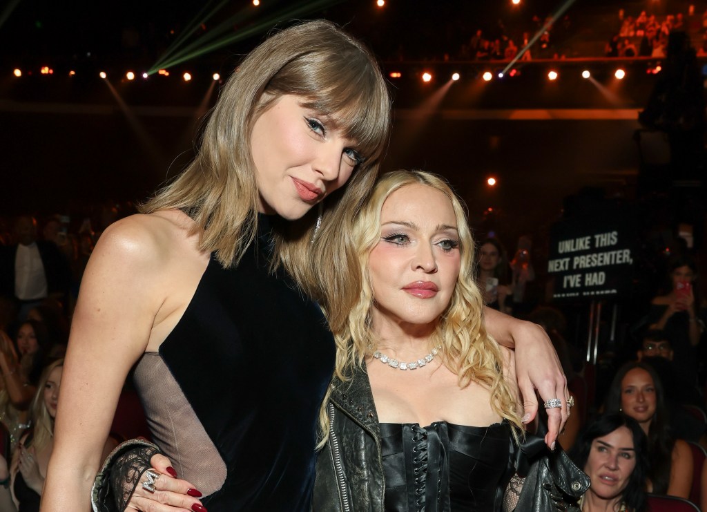 Madonna accepts VMAs 2026 award in $2.8M diamond necklace and grills