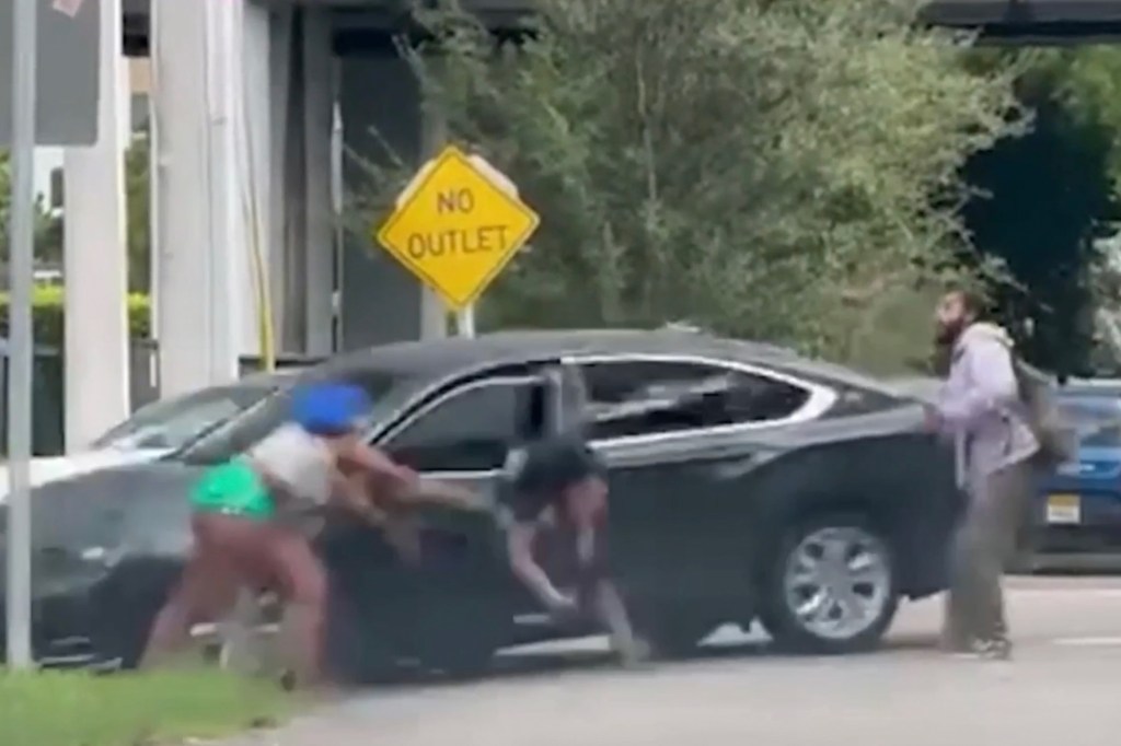 Florida couple attacked, pepper-sprayed and dragged by car after they’re accused of walking in the road