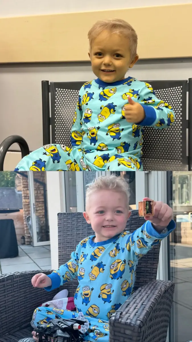 Hero dad loses six stone to undergo 'extremely rare' transplant to save son's life