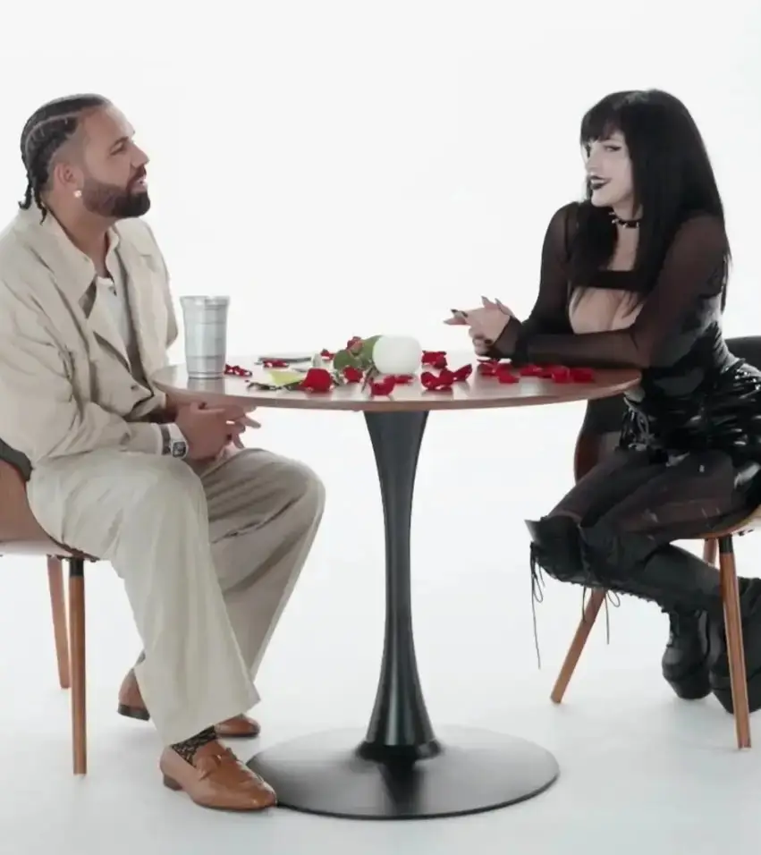 ‘Goth baddie’ who won Drake’s date challenge panics after leaking her ‘real age’ during livestream