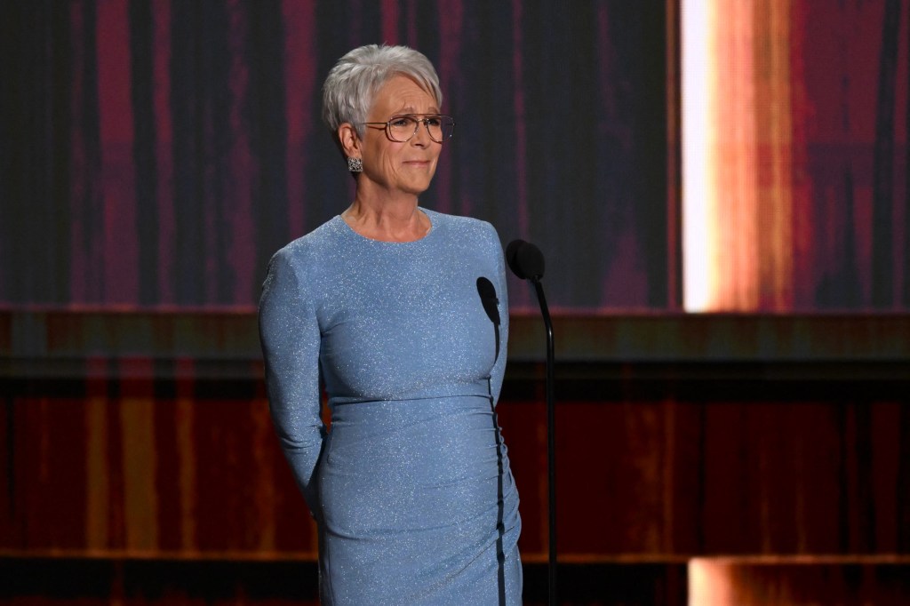 Jamie Lee Curtis breaks down in tears honoring Rob Reiner during Emmys 2026 in memoriam