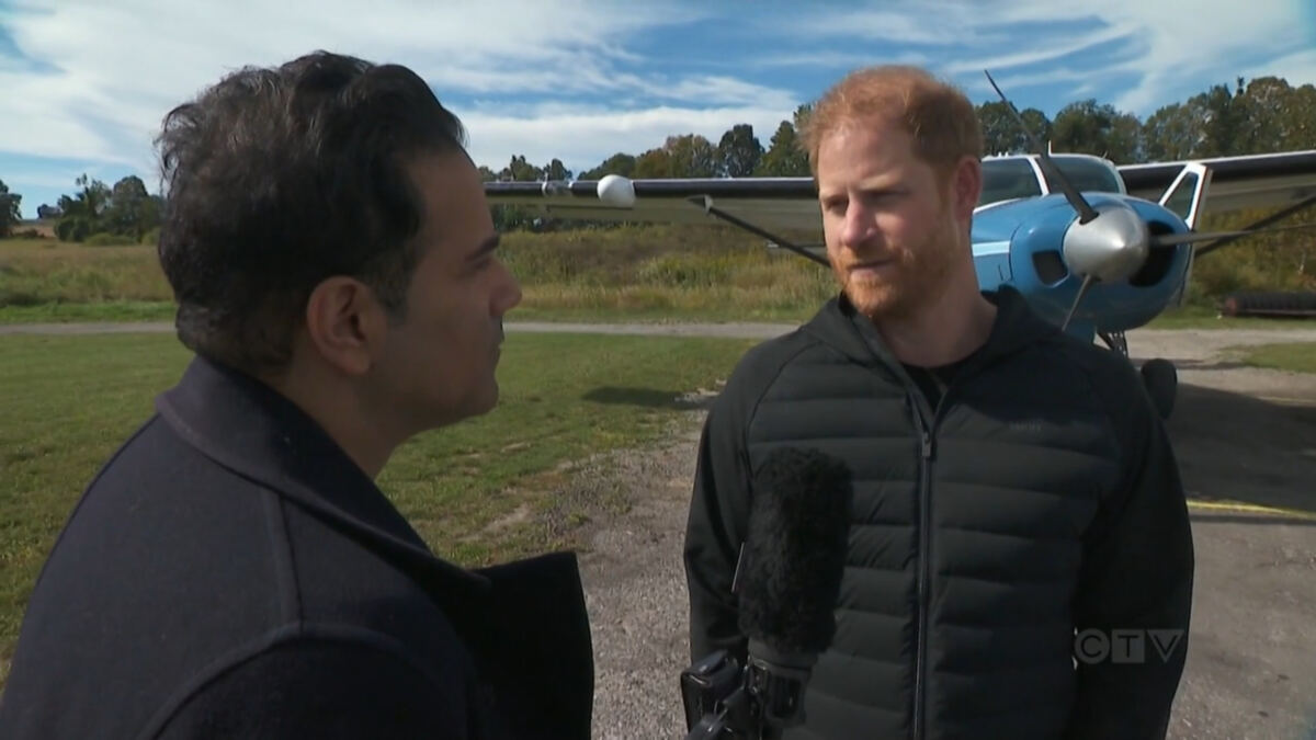 Prince Harry goes skydiving for 102-year-old WWII veteran — leaving Meghan Markle worried