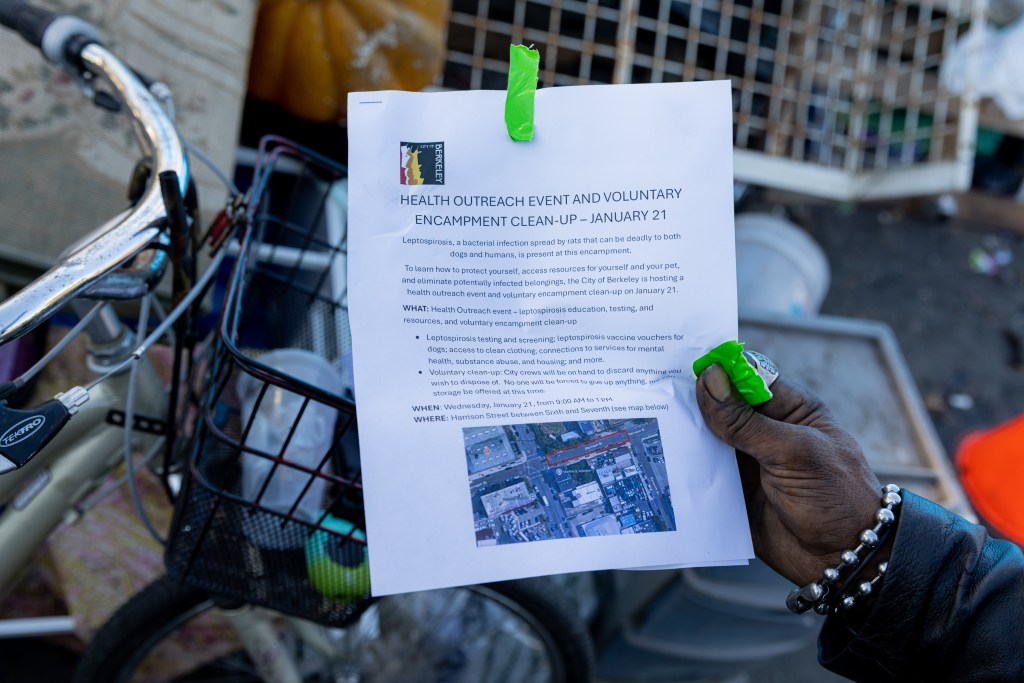 Deadly rat urine disease linked to infested RV after hazmat crews swooped on massive California tent city