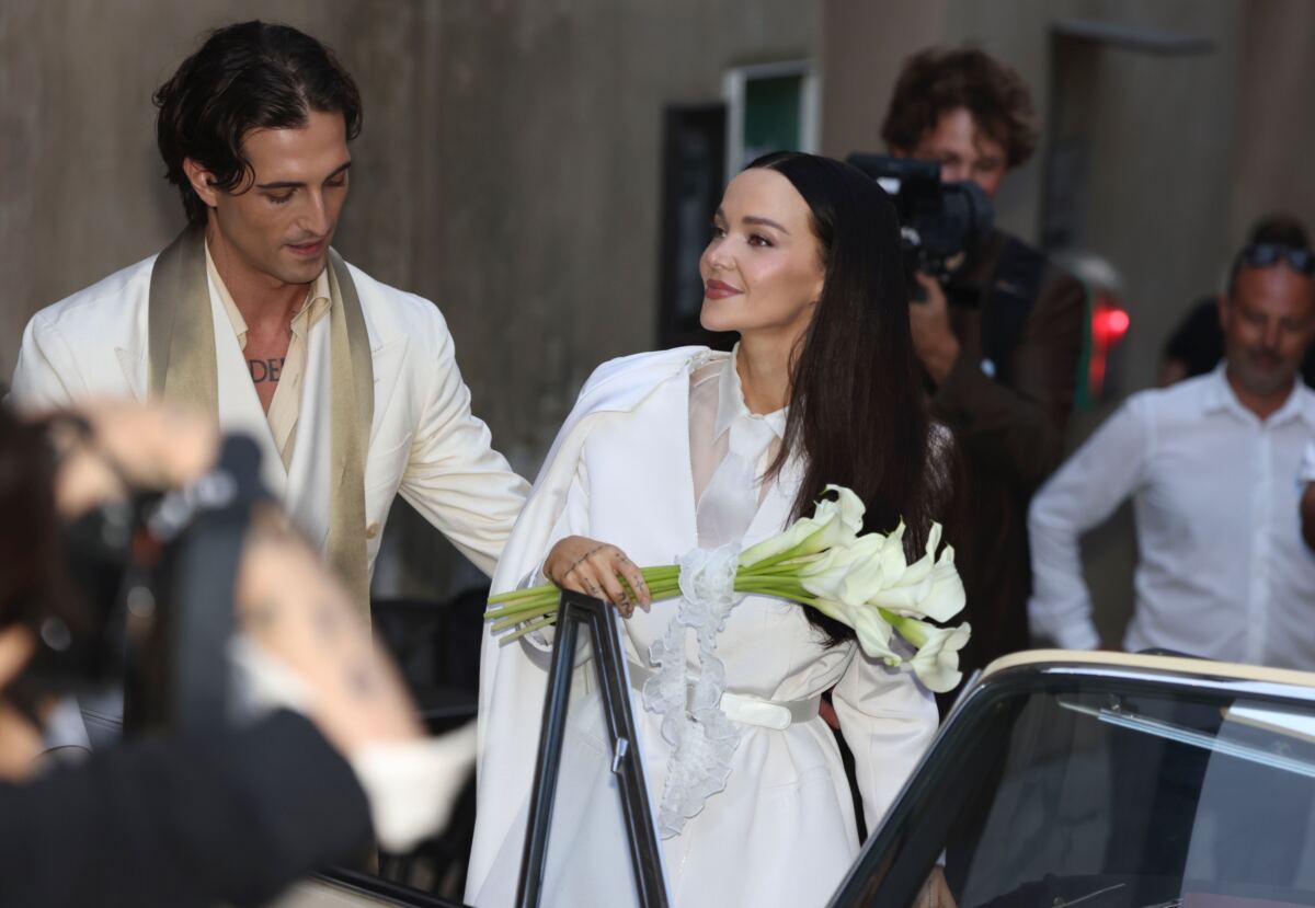 Dove Cameron marries Damiano David in Italian wedding