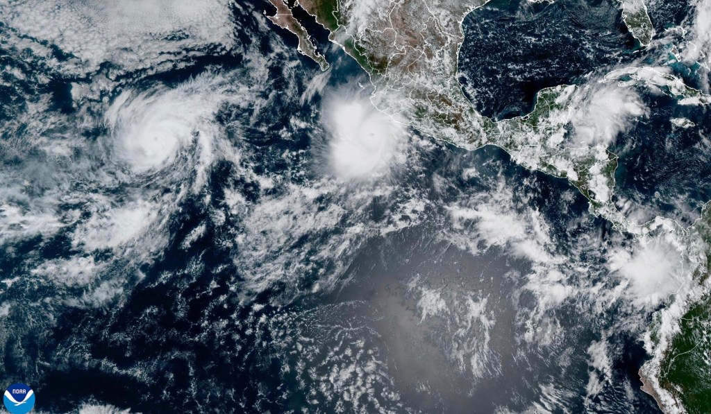 Colossal hurricane smashes Pacific coastline as apocalyptic videos emerge