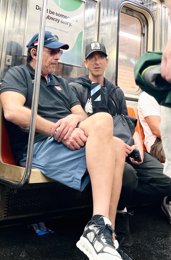 Hollywood A-lister goes incognito as he rides NYC subway