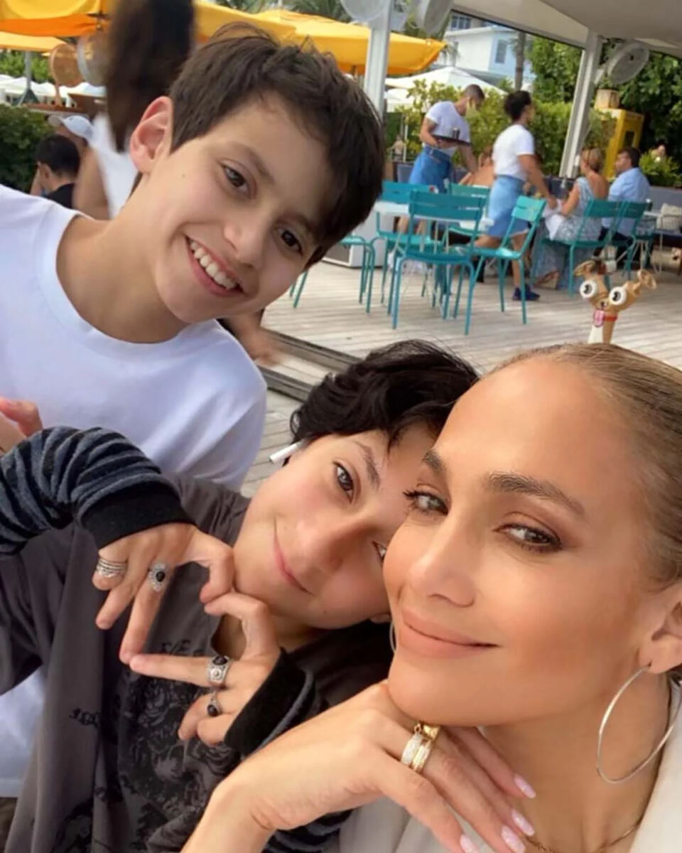 Makeup-free Jennifer Lopez admits she’s been ‘crying’ over becoming an empty nester after twins leave for college