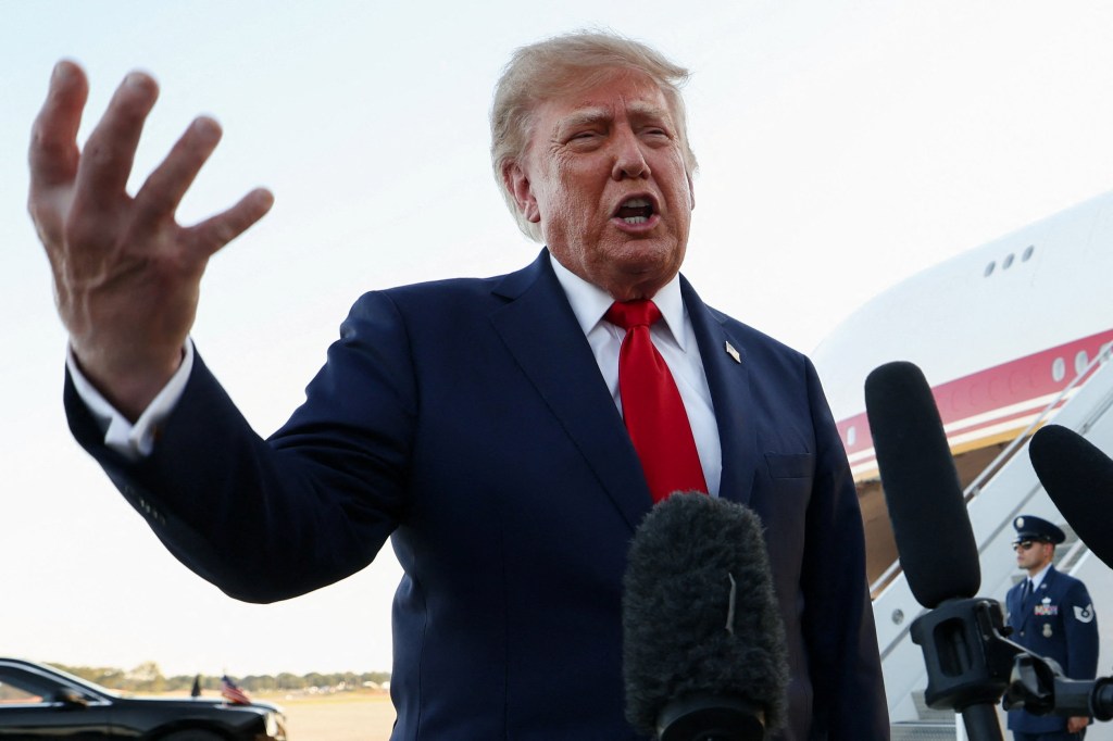 Trump caught reviewing demolition plans for crumbling Kennedy Center