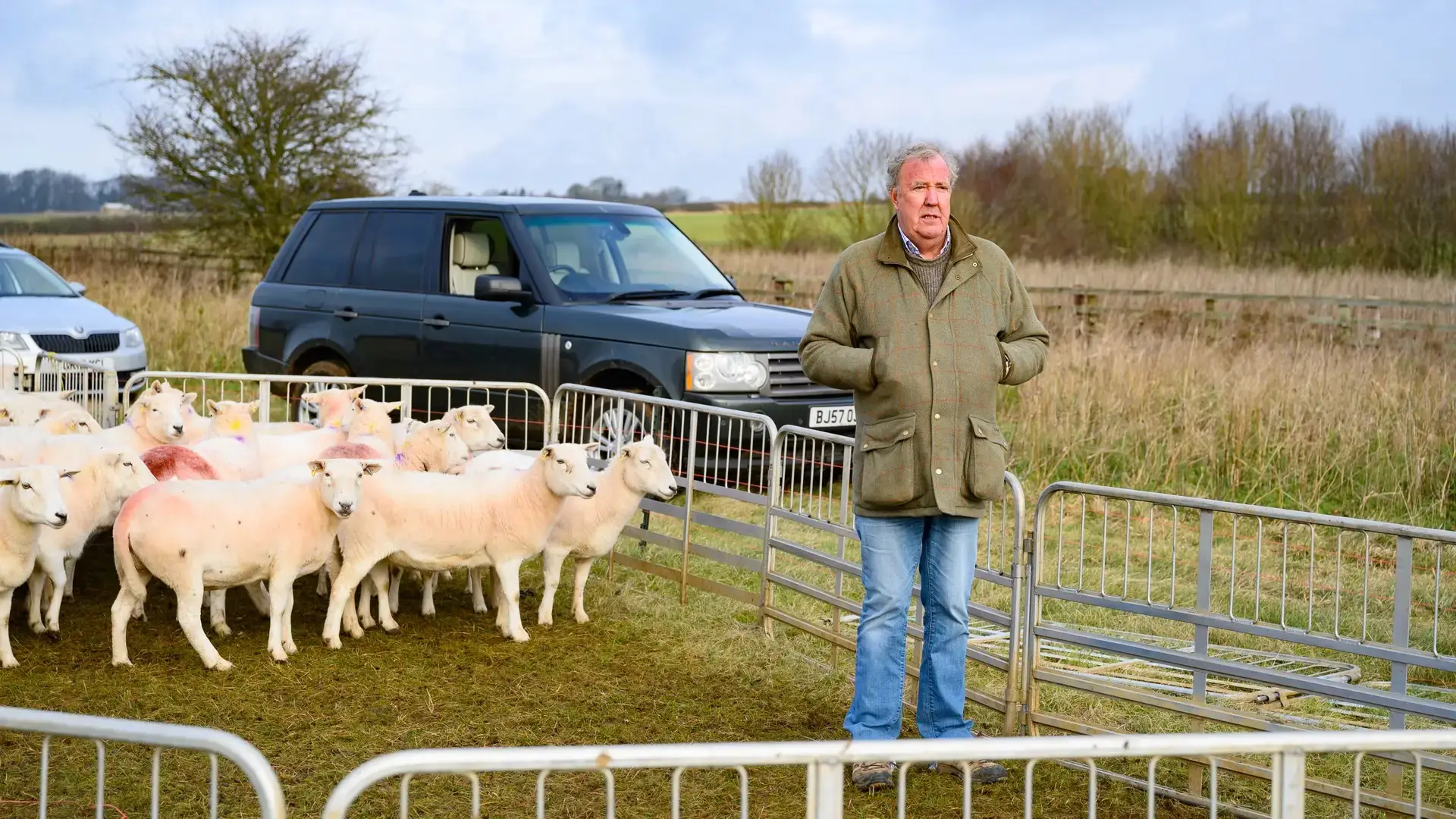 Moment Jeremy Clarkson leaves Kaleb hanging as Clarkson's Farm wins at the National Television Awards