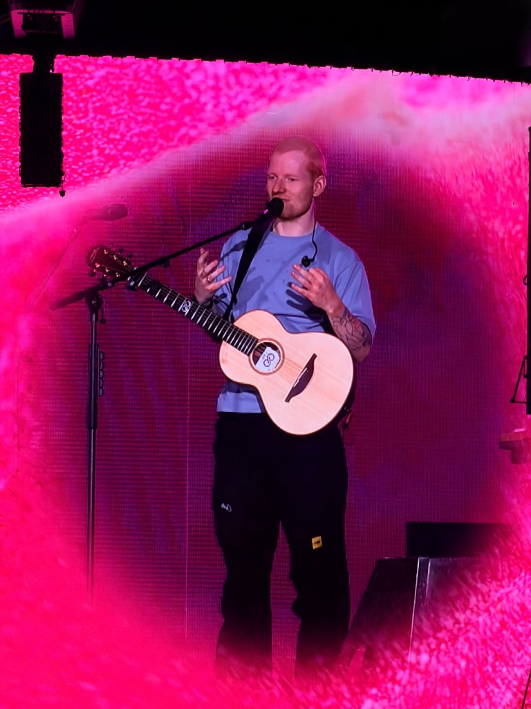 Ed Sheeran breaks down in tears as he returns to the stage for first show after Macklemore controversy: ‘I’m so, so sorry’