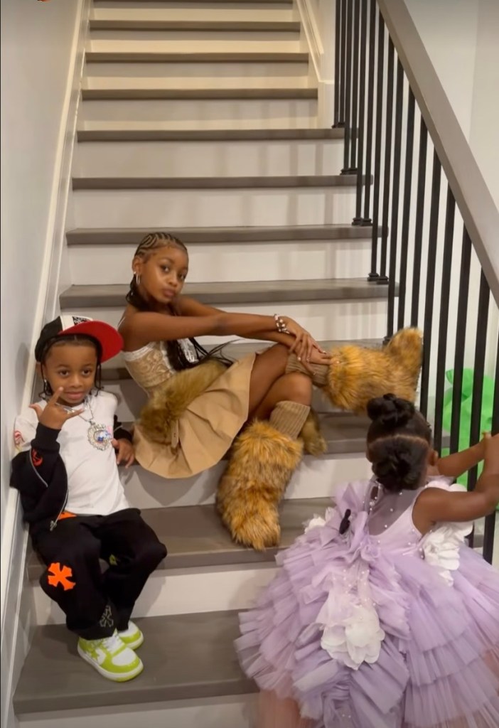 Cardi B and ex Offset reunite amid contentious divorce to celebrate son and daughter’s birthdays