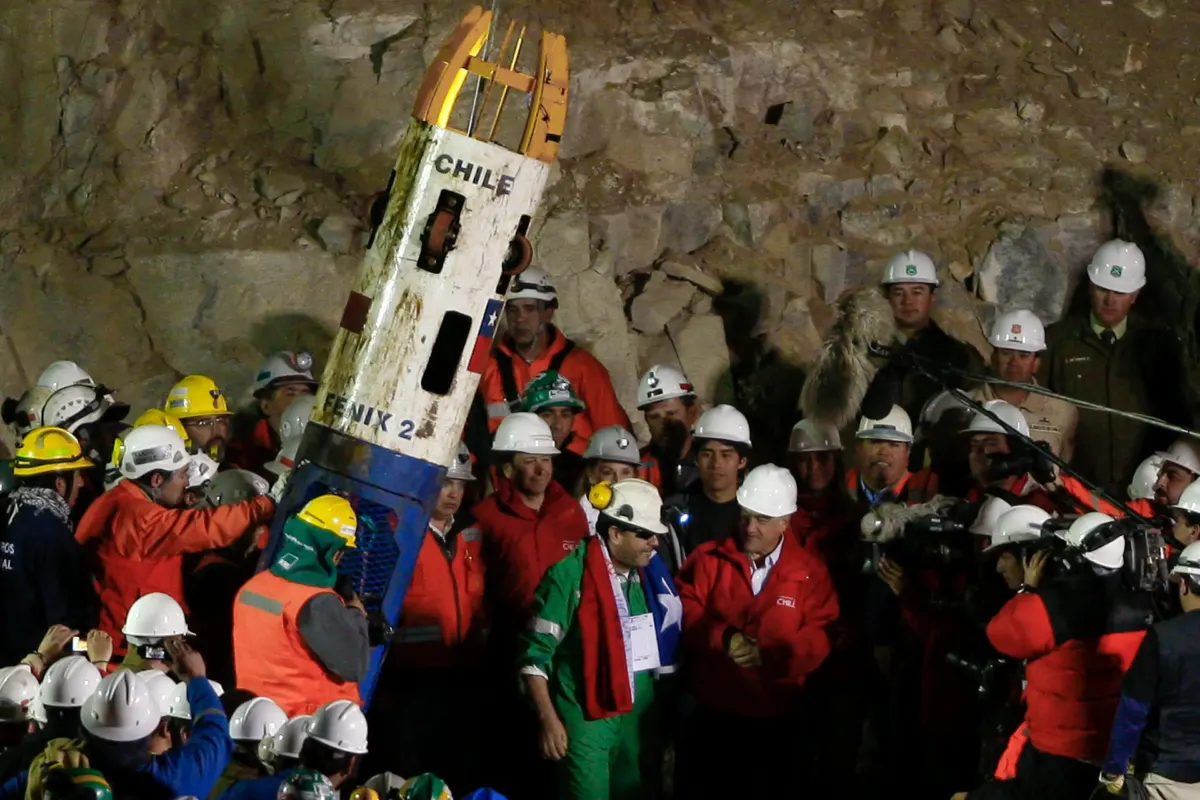 Man trapped inside mine for 69 days recalls harrowing rescue that felt like ‘being born again’