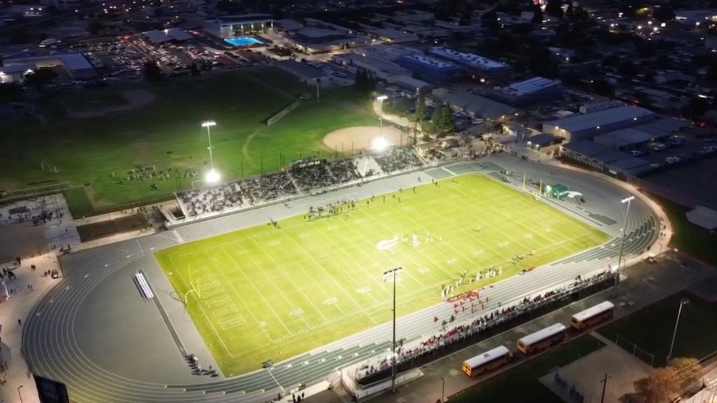 Panic as gunshots fired at California high school football game