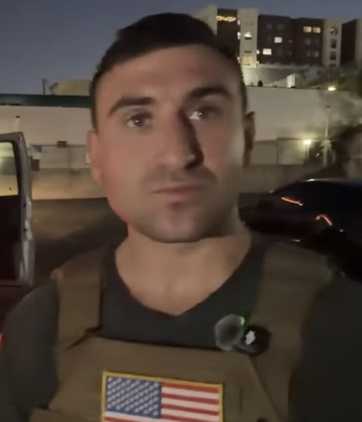 NY Firefighter goes viral after ripping into ‘anti-American’ protester wrapped in Palestinian flag near Ground Zero