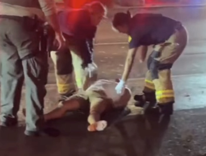 Unhinged man’s wild night out in West Hollywood goes way too far as cops, fire crews called