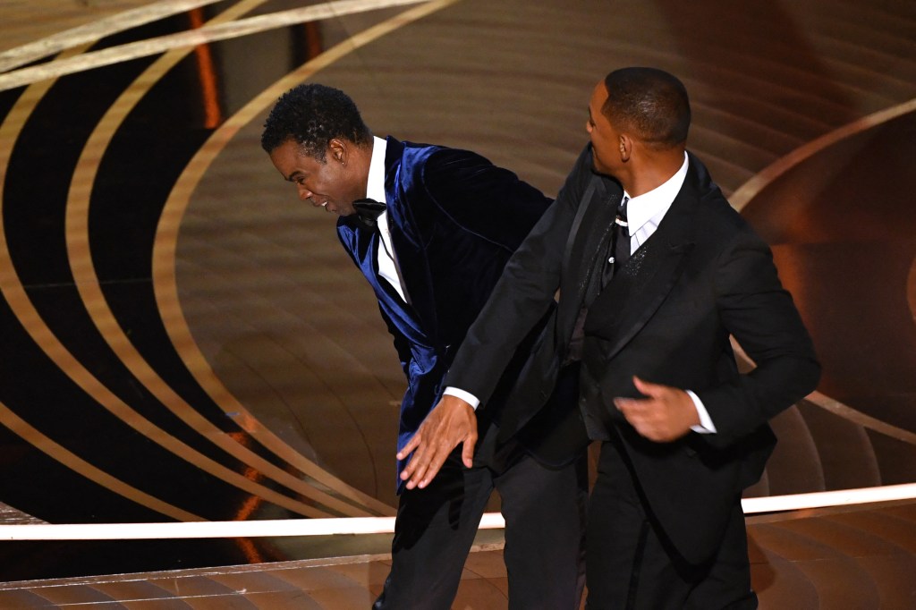 Rob Lowe awkwardly admits he was ‘the only person happy’ when Will Smith slapped Chris Rock at Oscars