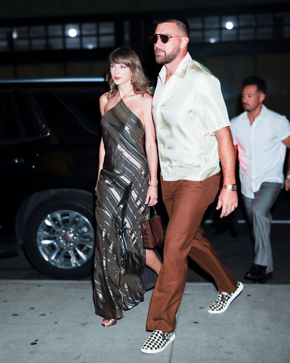 Travis Kelce reacts to Taylor Swift’s viral ‘that’s my husband!’ moment at Chiefs game