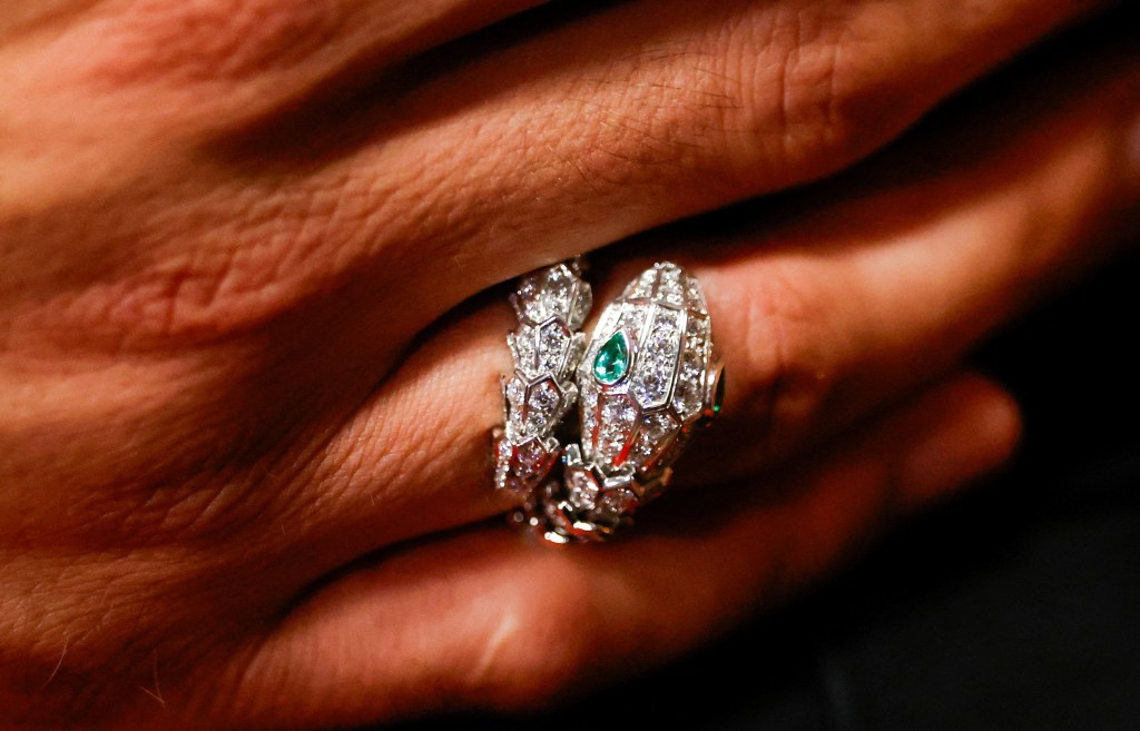 Hudson Williams is iced out in $700K of Bulgari diamonds — and custom grills — at TIFF
