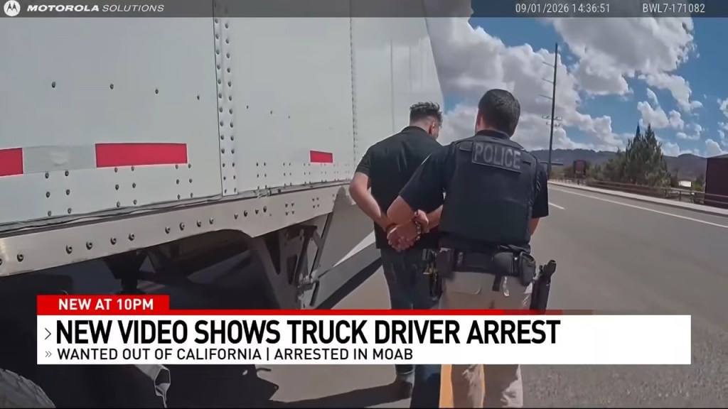 Fugitive illegal migrant trucker accused of killing 2 in California crash snared in Utah — with active driver’s license