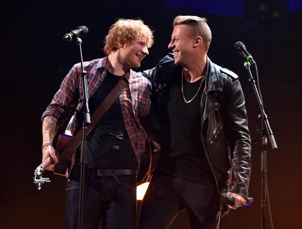 Ed Sheeran breaks down in tears as he returns to the stage for first show after Macklemore controversy: ‘I’m so, so sorry’