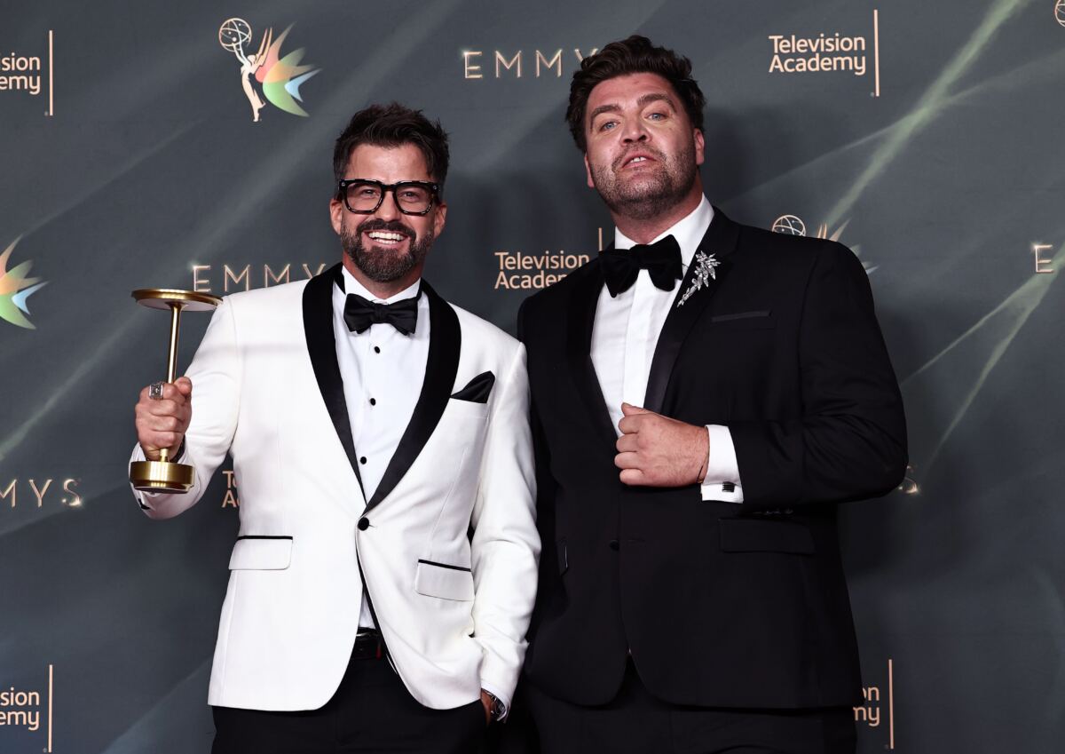 Phaedra Parks and ‘Traitors’ co-star Chris ‘CT’ Tamburello make red carpet debut at Creative Arts Emmys 2026